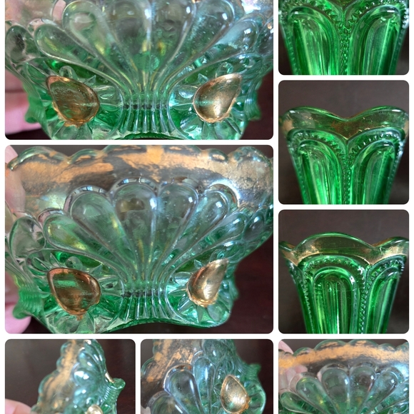 Vintage Trumpet Vase and Bowl - Picture 16 of 16